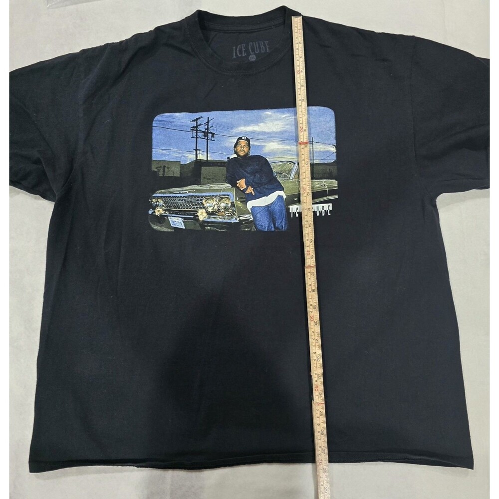 Ice Cube T Shirt Size 2XL Priority Records Men’s Shirt Rapper NWA - Picture 8 of 11